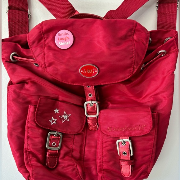 American Girl Doll Backpack. Red. Bath and Body Works edition. - Picture 5 of 10